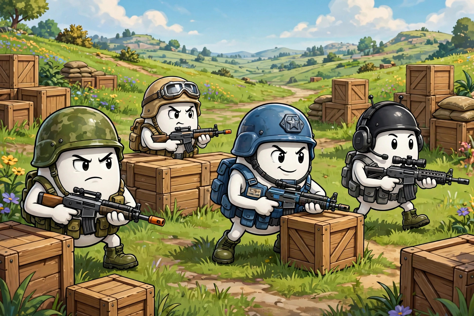 Shell Shockers: Aim, Weapons & Map Guide - cover