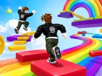 image bg Obby Rainbow Parkour Two Player