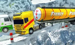 Extreme Winter Oil Tanker Truck Drive image