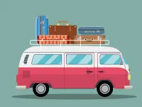 Big Luggage Trucks Match 3 image