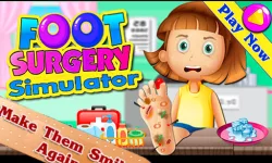 Foot Surgery Simulator 2d - Foot Doctor image
