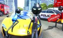 Amazing Crime Strange Stickman Rope Vice Vegas image