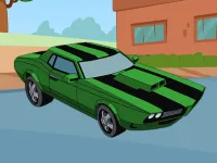image bg Ben 10 Car Jigsaw