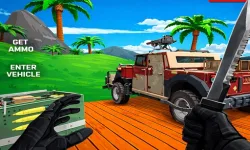 Blocky Zombie Shooting image