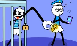 Stickman Troll Thief Puzzle image