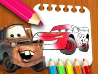 image bg Cars Coloring Book