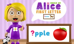 World of Alice First Letter image