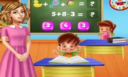 image bg Kindergarten School Teacher Kids Learning Games