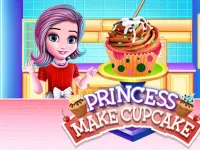 PRINCESS MAKE CUP CAKE image