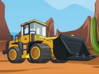 Bulldozer Jigsaw image