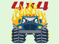 Monster Trucks Coloring Pages image