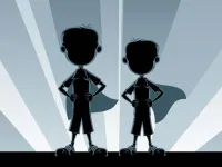 Little Superheroes Match 3 image