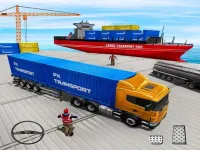 image bg Cargo Transport Truck Driving