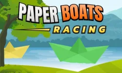 Paper Boats Racing image