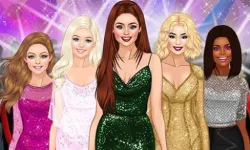 Red Carpet Dress Up Girls image