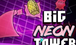 Big NEON Tower VS Tiny Square image