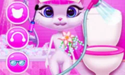 image bg Fancy Kitty Kate Caring Game
