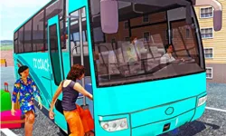 Off Road bus Transport Driver: Tourist Coach Sim image
