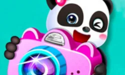 Baby Panda Photo Studio Game image