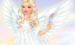 Sweet angel dress-up image