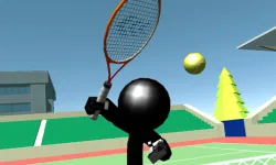 Stickman Tennis 3D image