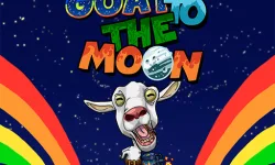 Goat to the moon image
