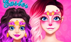 image bg Easter Funny Makeup