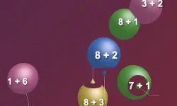 Balloon Pop Addition 3D Game image