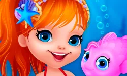 image bg Cute Mermaid Dress Up