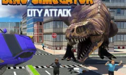 Dino Simulator City Attack image