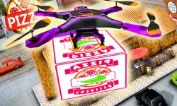 Drone Pizza Delivery Simulator image