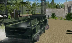 Offroad Truck Army Driving image