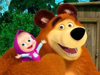 image bg Memory With Masha and Bear