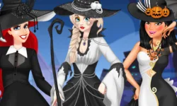 Black and White Halloween image