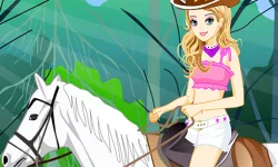 Horse Rider Girl image