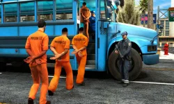 image bg Police Bus Parking Game 3D