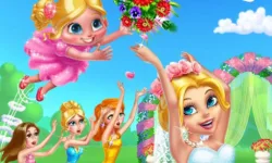 Flower Girl Wedding Day image