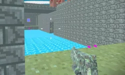 Pixel Blocky Combat Fortress image