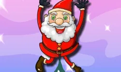 image bg Santa Claus Jumping Adventure