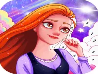 Princess coloring game for girls - Paint Color Boo image