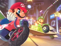 super mario motor circle image