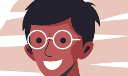 Boys With Glasses Jigsaw image