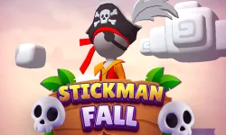 Stickman fall image