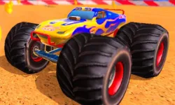 Monster truck Offroad Stunts image