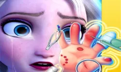 Elsa Hand Doctor - Fun Games for Girls Online image