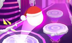 Hop Ball 3D: Dancing Ball on Marshmello Tiles Road image