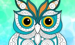 Zentangle Coloring Book image
