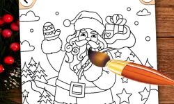 image bg Christmas Coloring Game