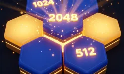 Hexa Merge 2048: Puzzle image
