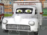Ambulance Trucks Jigsaw image